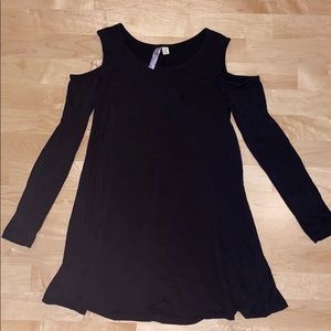 Black Off-shoulder Dress